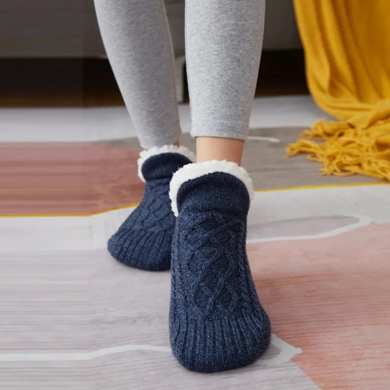 Thickened Thermal Women Mens Slipper Socks New Winter Warm