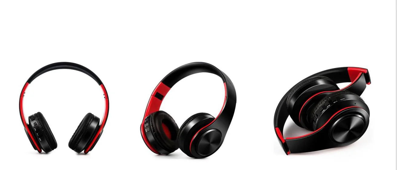 Men Gift Gold Wireless Headphones Bluetooth Earphone Stereo