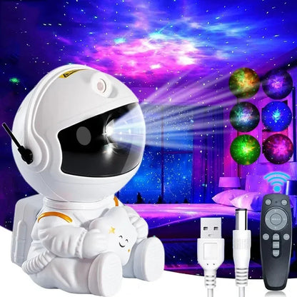 Star Projector Galaxy Night Light Astronaut Space Projector