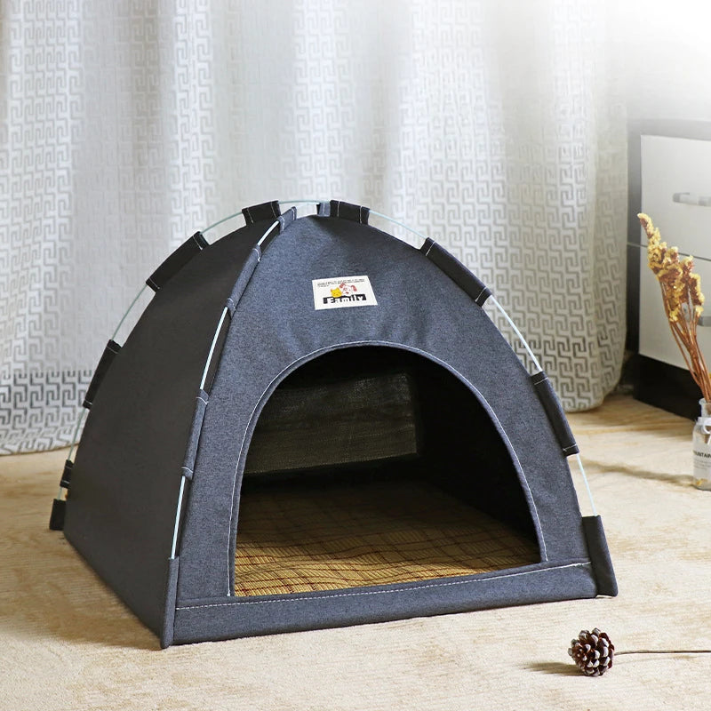 Foldable Cat House Pet Tent Four Seasons Universal Cat and Dog