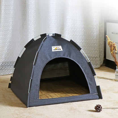 Foldable Cat House Pet Tent Four Seasons Universal Cat and Dog