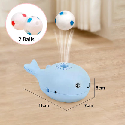 Cat Toys Electric Jet Floating Ball Cat Toy Whale Shaped
