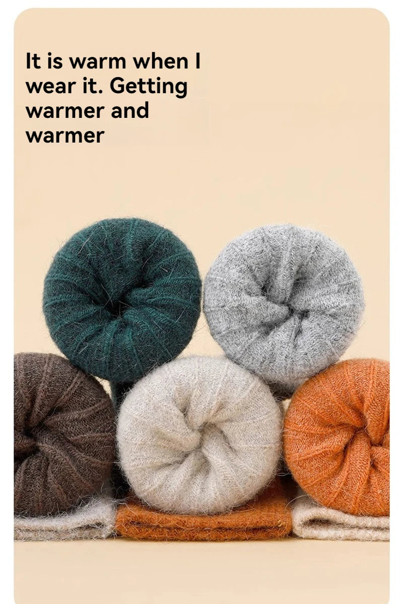 Socks Girl Wool Child Keep Warm Baby Girls Children's Winter