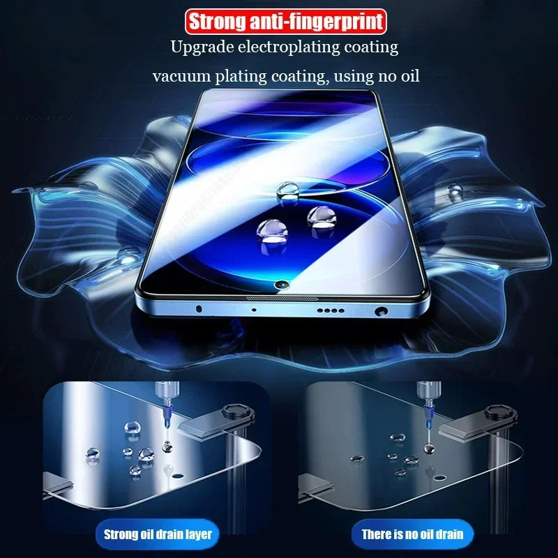 2/4Pcs Tempered Glass For Huawei Honor 90 70 Lite X8b