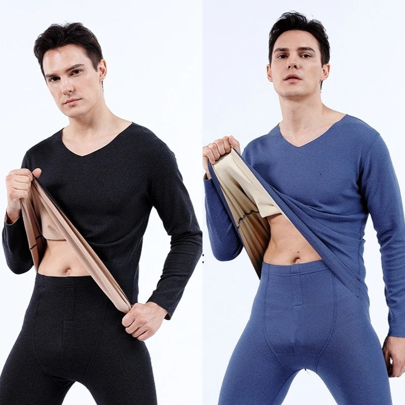 Men Double-Sided Non-marking Heating Thermal Underwear