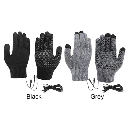 Electric Heated Gloves Winter Moto USB Heating Gloves Hand