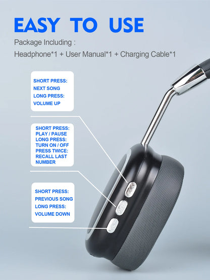 Wireless Noise-cancelling Headphones - Personalized Space Audio