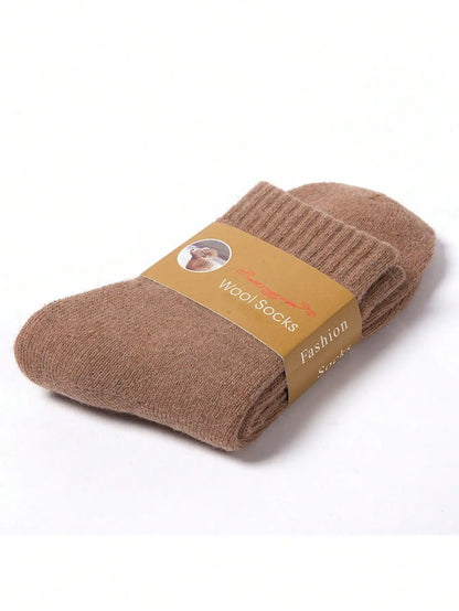 Winter Warm Women Socks Merino Wool Men Super Thicker