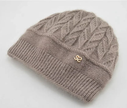 New Women Winter Hat Warm Ear Protection Knit Hats Thicken