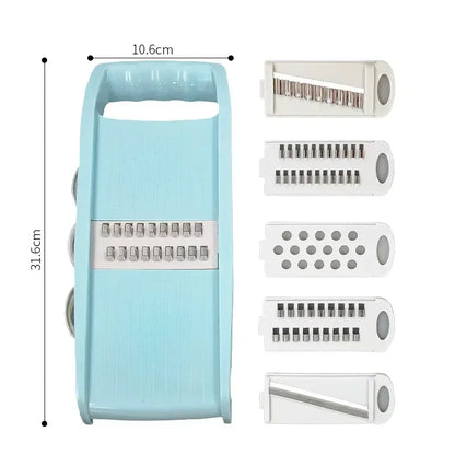 5 in 1 Multi-Functional Vegetable Chopper Onion Chopper Food Chopper Kitchen Mandoline Slicer Veggie Dicer Cutter