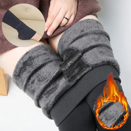 Women Thermal Leggings Winter Warm Skinny Comfortable