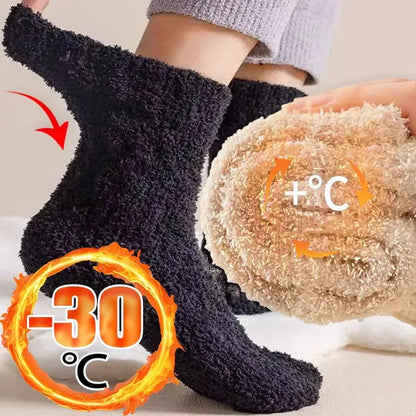 Winter Coral Fleece Warm Sock Anti Odor Comfortable Thick