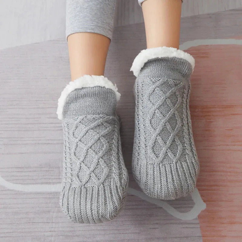 Thickened Thermal Women Mens Slipper Socks New Winter Warm