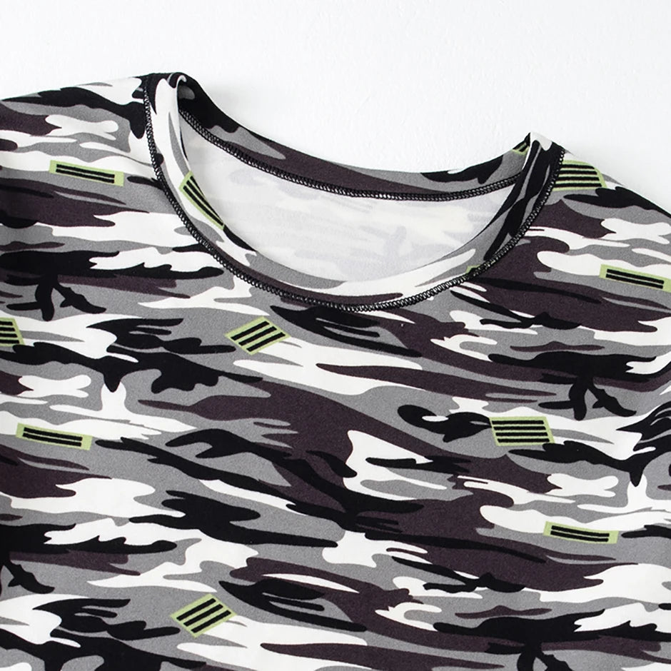 Autumn And Winter Men's Fashionable Printed Camouflage