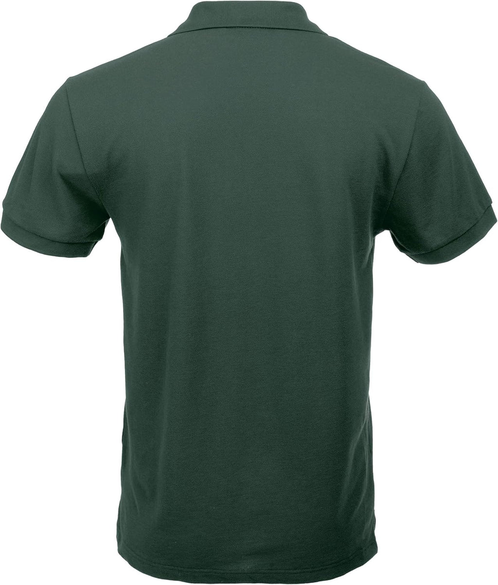 Men'S NFL Team Logo Casual Color Polo Short Sleeve Shirt
