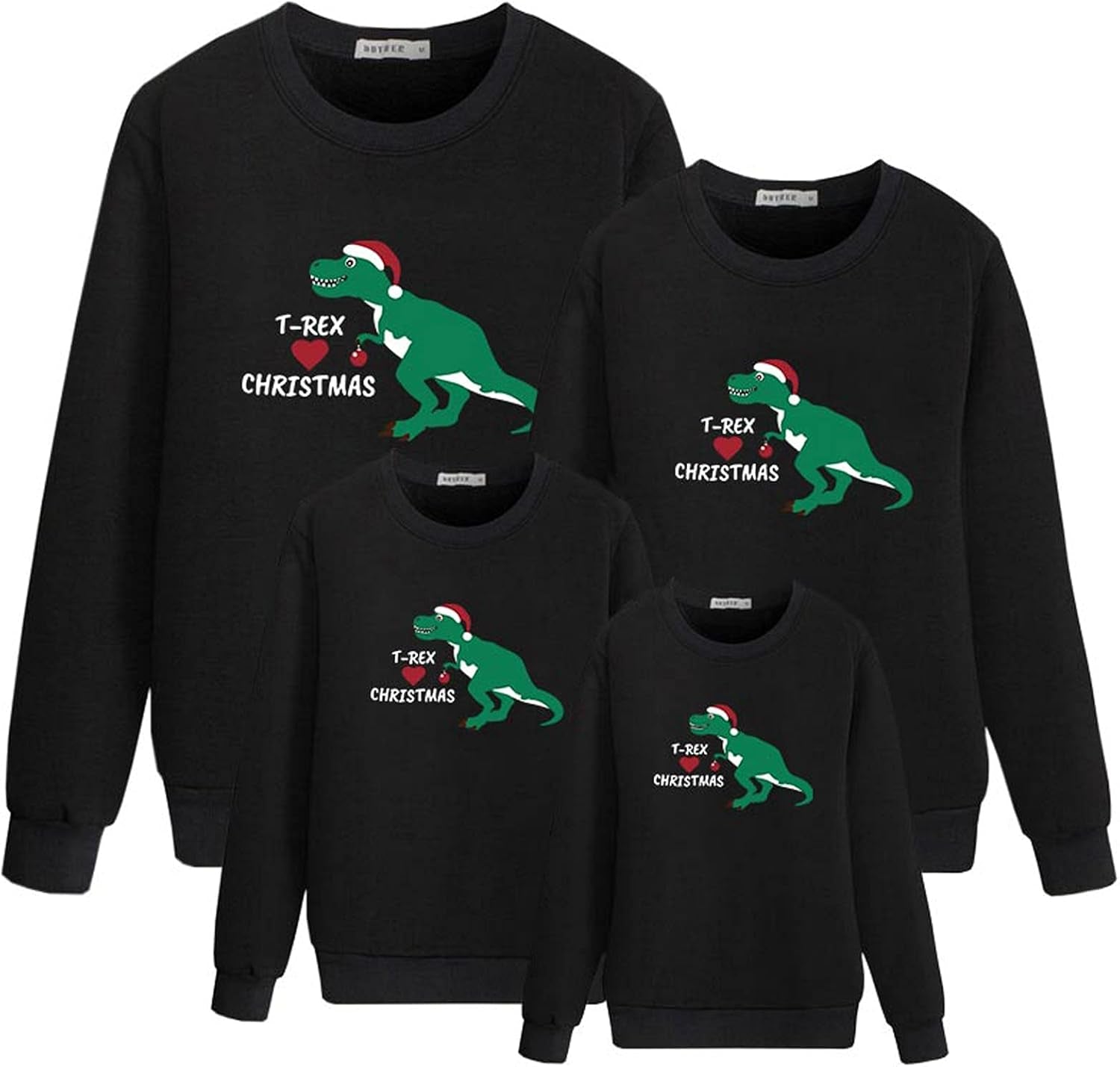 Christmas Family Matching Sweater Autumn Winter Warm Outfits New Long Sleeve Sweatshirt Pullover Top